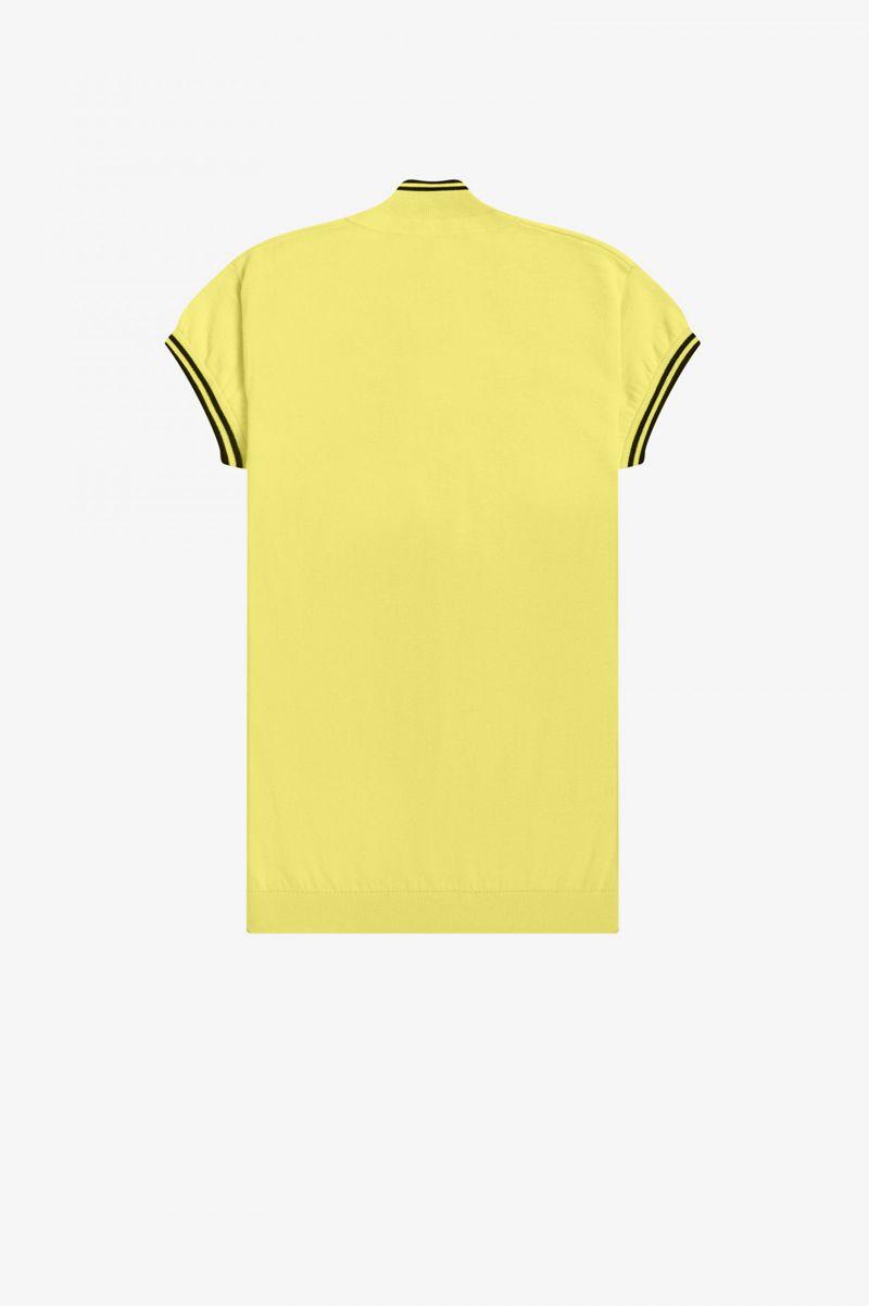 Yellow Fred Perry SK3004 Women's Knitwear | PH 1927MQZA